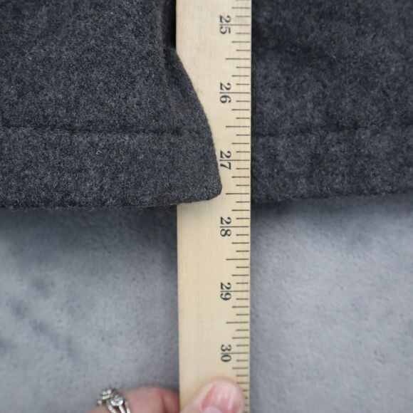 Merona Blazer Womens XXL Black Double Breasted Peak Lapel Long Sleeve Jacket - Picture 8 of 16